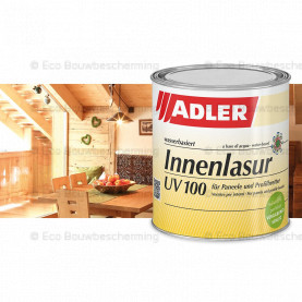 Adler Innenlasur UV 100 – Watergedragen binnenbeits met UV-bescherming voor hout