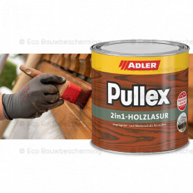 Verpakking van 750 ml van de Adler Pullex Hout Lazuur voor duurzame en beschermende afwerking van hout