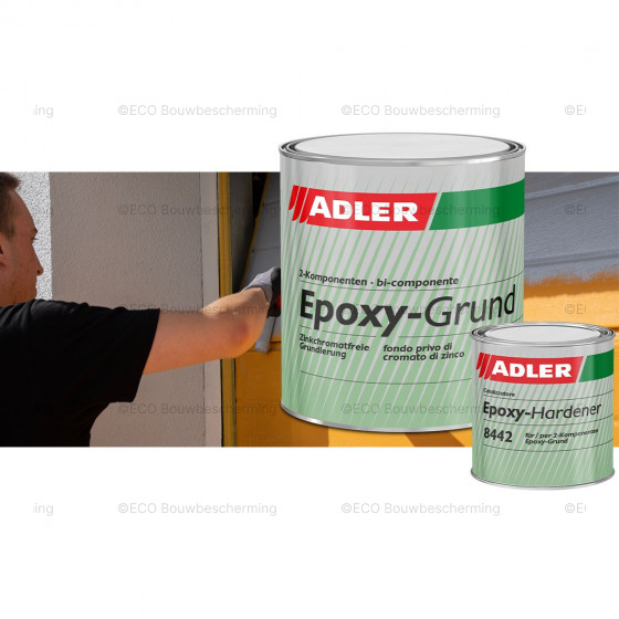 mmer Adler Epoxy Grund primer van 3 kg voor optimale hechting op diverse ondergronden.