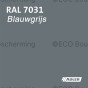 Verf in RAL 7031 (Blauwgrijs) van Adler Pullex Color lakverf, geschikt voor houtbehandeling.