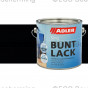 Blik Adler Buntlack 5in1 in RAL 9005 Gitzwart – 2,5 liter verpakking