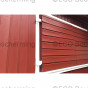 Adler Pullex 2in1 Top-Color in Scandinavisch Rood, perfect voor het schilderen van houten gevelbekleding en meubels