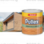 Verpakking van 750 ml Adler Pullex Aqua 3in1-Lasur, een watergedragen impregneerlazuur voor buitenhouten oppervlakken