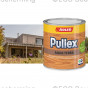 Afbeelding van een 750ml verpakking van Adler Pullex Aqua Terra, een watergedragen houtbeschermingsmiddel voor diverse houttoepassingen.