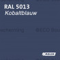 Verf in RAL 5013 (Kobaltblauw) van Adler Pullex Color lakverf, ideaal voor houtbehandeling. 