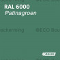Verf in RAL 6000 (Patina groen) van Adler Pullex Color lakverf, geschikt voor houten oppervlakken