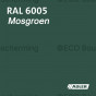 Verf in RAL 6005 (Moss groen) van Adler Pullex Color lakverf, voor het verven van houten objecten. 