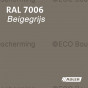 Verf in RAL 7006 (Beigegrijs) van Adler Pullex Color lakverf, ideaal voor houtbehandeling.