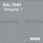Verf in RAL 7045 (Telegrau) van Adler Pullex Color lakverf, voor het schilderen van houten oppervlakken.