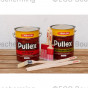 Combinatie van Adler Pullex Renovier-Grund en Pullex Top-Lazuur voor optimale houtbescherming. 