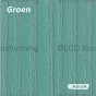 Hout behandeld met Adler Pullex Renovier-Grund in een groene kleurtint. 