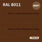 Kleurstaal van Adler Buntlack 5in1 in RAL 8011 Notenbruin