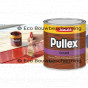 Verpakking van de 750ml Adler Pullex Color lakverf, geschikt voor houtbehandeling en bescherming.